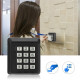 125KHZ RFID Door Opener Password Card Reader Wiegand 26 Security Access System Standalone R30EM