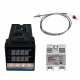 Double Kit de Thermostat de régulateur de température PID numérique REX-C100 avec SSR-40DA Double Kit de Thermostat de régulateur de température PID numérique REX-C100 avec SSR-40DA
