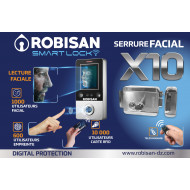 kit contrôleur d'accès avec empreinte et reconnaissance faciale ROBISAN X10 kit contrôleur d'accès avec empreinte et reconnaissance faciale ROBISAN X10