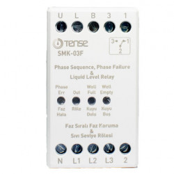 TENSE SMK-03F PHASE FAILURE WITH LIQUID LEVEL CONTROLER RELAY (3 phase)