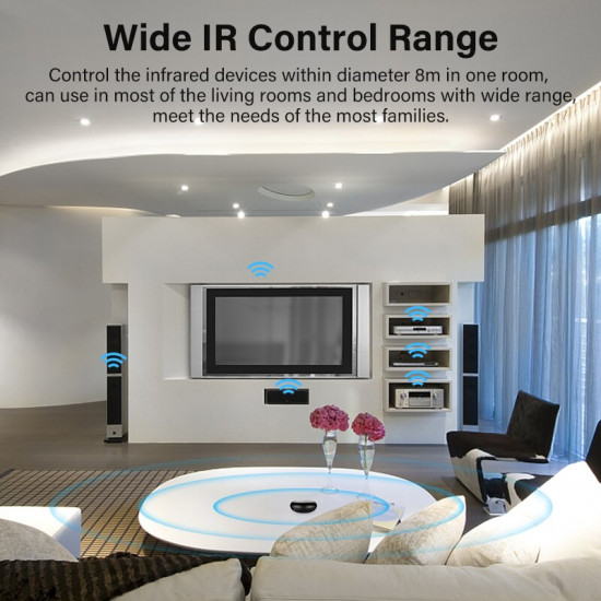 WiFi IR Remote Controller Universal Infrared Remote Controller For Tuya Smart Life APP Alexa 