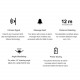 SONOFF PIR2 RF PIR MOTION SENSOR DETECTOR 433Mhz WIFI WIRELESS REMOTE ALARM SECURITY SYSTEM ANTI-THEFT SENSOR SONOFF PIR2 RF PIR MOTION SENSOR DETECTOR 433Mhz WIFI WIRELESS REMOTE ALARM SECURITY SYSTEM ANTI-THEFT SENSOR
