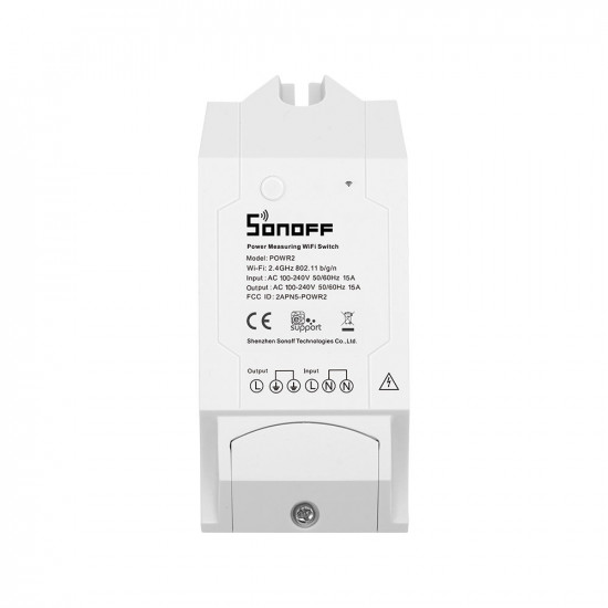 SONOFF POW R2 WIFI SWITCH WITH POWER CONSUMPTION MEASUREMENT SONOFF POW R2 WIFI SWITCH WITH POWER CONSUMPTION MEASUREMENT