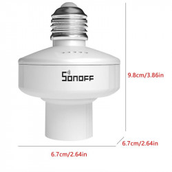 SONOFF Slampher R2 Bulb Holder E27 WiFi Smart Light Holder Voice Control Timing For Amazon Alexa Google Home/Nest