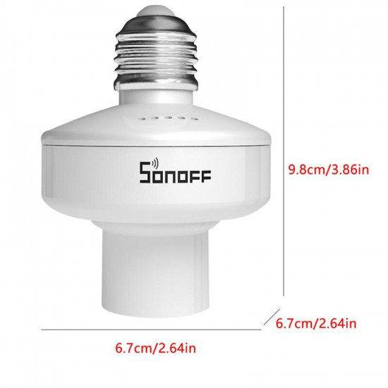 SONOFF SLAMPHER R2 SUPPORT D'AMPOULE E27 WIFI INTELLIGENT SONOFF SLAMPHER R2 SUPPORT D'AMPOULE E27 WIFI INTELLIGENT