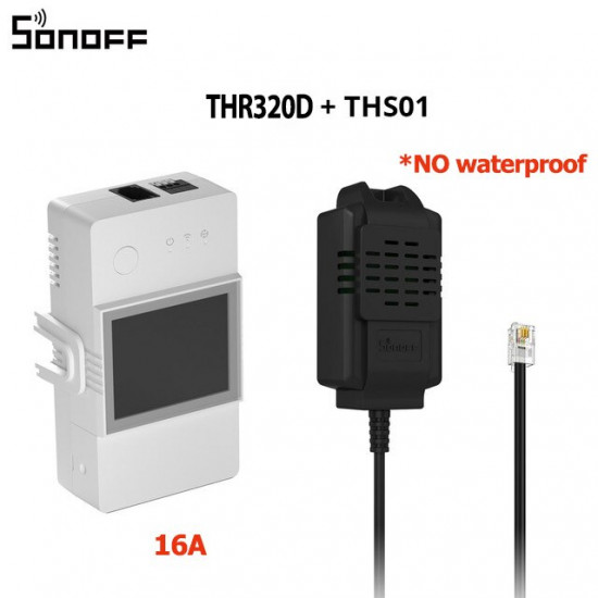SONOFF TH16/TH Elite commutateur Wifi intelligent avec capteur de température et d'humidité