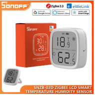 Capteur de température et humidité SONOFF SNZB-02D Zigbee avec écran LCD Capteur de température et humidité SONOFF SNZB-02D Zigbee avec écran LCD