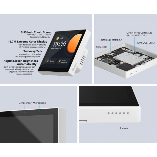 SONOFF nspanel Pro connected home control panel SONOFF nspanel Pro connected home control panel