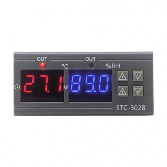 Humidity and temperature controller STC 3028