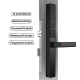 Serrure intélligente biométrique Pour porte aluminium et PVC mince application Ttlock LS-L106 (X32)