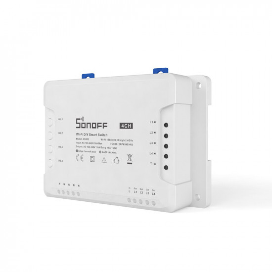 ITEAD SONOFF 4CH PRO R3 433MHZ 4 CHANNELS GANG RF WIRELESS REMOTE WIFI SMART SWITCH RELAY ALEXA GOOGLE HOME ITEAD SONOFF 4CH PRO R3 433MHZ 4 CHANNELS GANG RF WIRELESS REMOTE WIFI SMART SWITCH RELAY ALEXA GOOGLE HOME