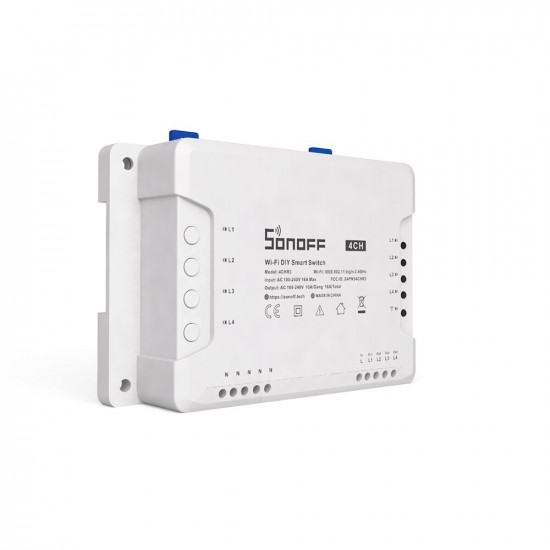 ITEAD SONOFF 4CH PRO R3 433MHZ 4 CHANNELS GANG RF WIRELESS REMOTE WIFI SMART SWITCH RELAY ALEXA GOOGLE HOME ITEAD SONOFF 4CH PRO R3 433MHZ 4 CHANNELS GANG RF WIRELESS REMOTE WIFI SMART SWITCH RELAY ALEXA GOOGLE HOME