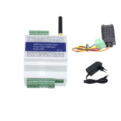 Remote Control Temperature Humidity Status Monitor Alarm With 2 Relay Output Power Failure Alarm Reminder T200