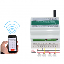 GSM remote control On track 4 Outputs T400