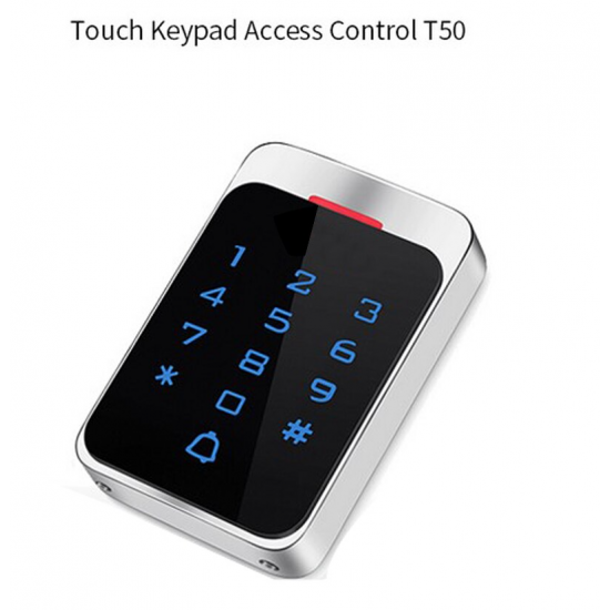 Metal Waterproof 125KHz RFID Touch Screen Keypad Standalone Access Controller Touch screen Door Lock SystemT50 Metal Waterproof 125KHz RFID Touch Screen Keypad Standalone Access Controller Touch screen Door Lock SystemT50