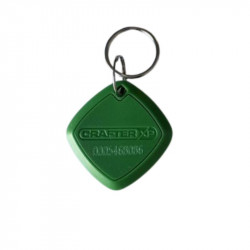 TAG Porte clés RFID 125Khz crafter couleur vert ( avec numero de série imprimé)  TAG Porte clés RFID 125Khz crafter couleur vert ( avec numero de série imprimé)