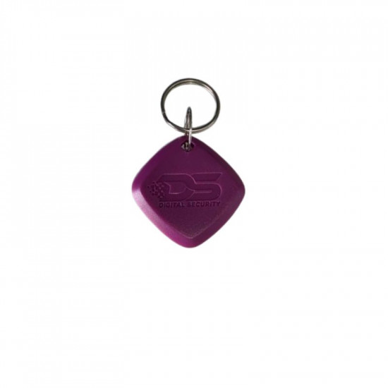 TAG Porte clés RFID 125Khz crafter couleur Violet ( avec numero de série imprimé) TAG Porte clés RFID 125Khz crafter couleur Violet ( avec numero de série imprimé)