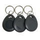 TAG Mifare 13.56Mhz With printed code Compatible with Robisan lock Encrypted Not copyable black