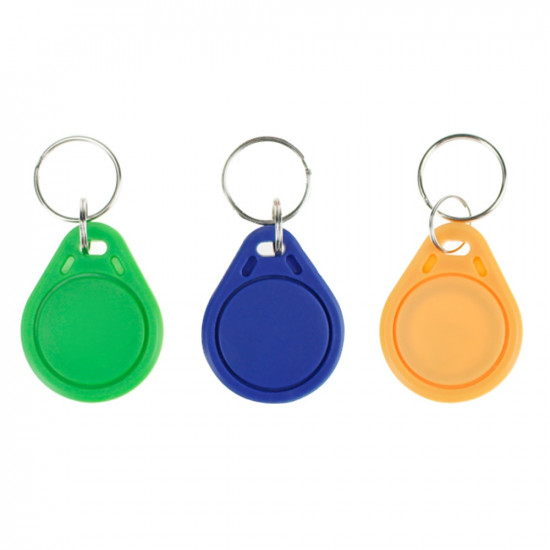 TAG RFID keyfobs 13.56 MHz keychains NFC tags ISO14443A MF Classic® 1k nfc access control token smart keycard six colors TAG RFID keyfobs 13.56 MHz keychains NFC tags ISO14443A MF Classic® 1k nfc access control token smart keycard six colors