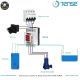 Three-phase Submersible Pump Control relay  tense TDK-30