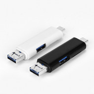 Usb 3.0 Type C Tf Memory Card Reader OTG Card Reader 