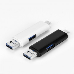 Lecteur de cartes mémoire OTG multifonction 5 en 1 Usb 3.0 Type C Lecteur de cartes mémoire OTG multifonction 5 en 1 Usb 3.0 Type C