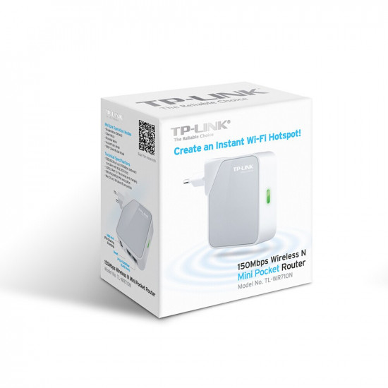 Wi-Fi Pocket Router/AP/TV Adapter/Repeater TPLINK TL-WR710N Wi-Fi Pocket Router/AP/TV Adapter/Repeater TPLINK TL-WR710N