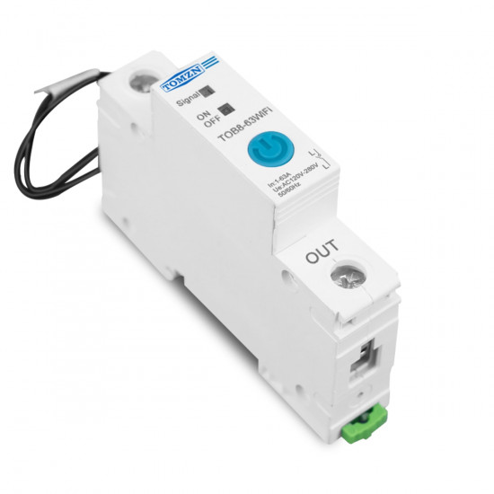 63A Ewelink Single Phase WIFI Smart Energy Meter Kwh Metering Monitoring Circuit Breaker Timer Relay for Smart Home TOMZN 63A Ewelink Single Phase WIFI Smart Energy Meter Kwh Metering Monitoring Circuit Breaker Timer Relay for Smart Home TOMZN