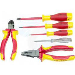 TOLSEN V83306 1000V 6PCS Insulator Screwdriver and Pliers Set