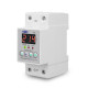 Din rail voltage display relay ON/OFF adjustable over under voltage proteciotn device automatic reconnect protector 63A TOMZN TOVPD1-60-V Din rail voltage display relay ON/OFF adjustable over under voltage proteciotn device automatic reconnect protector 63A TOMZN TOVPD1-60-V