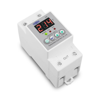 3 protection relais de courant triphasé 100A 63A 60A 220V 3P Limiteur de courant relais de surtension réglable 1 pièce(63A sans N 380V 3 protection relais de courant triphasé 100A 63A 60A 220V 3P Limiteur de courant relais de surtension réglable 1 pièce(63A sans N 380V