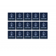 TAG AUTOCOLLANT MIFARE CRYPTO X5 ROBISAN ANTI-CLONAGE TAG AUTOCOLLANT MIFARE CRYPTO X5 ROBISAN ANTI-CLONAGE