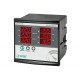MODULAR ELECTRONIC MULTIMETER: VOLTMETER + AMMETER + DIGITAL FREQUENCY METER ON DIN RAIL TENSE EM06 MODULAR ELECTRONIC MULTIMETER: VOLTMETER + AMMETER + DIGITAL FREQUENCY METER ON DIN RAIL TENSE EM06
