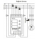 Relais de surcharge Numérique  90-200A  TENSE TRM-200