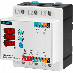 Contacteur numérique et Relais de protection thermique TENSE KON-TER-50 Contacteur numérique et Relais de protection thermique TENSE KON-TER-50