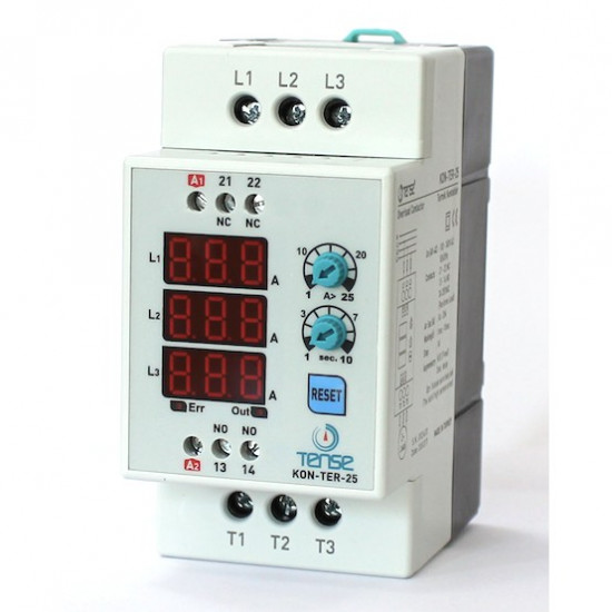 Digital contactor and overload relay Tense KON-TER-25 Digital contactor and overload relay Tense KON-TER-25