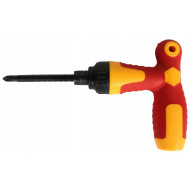Tournevis combiné en T avec cliquet télescopique 110mm 0846A Tournevis combiné en T avec cliquet télescopique 110mm 0846A