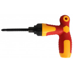 Tournevis combiné en T avec cliquet télescopique 110mm 0846A Tournevis combiné en T avec cliquet télescopique 110mm 0846A