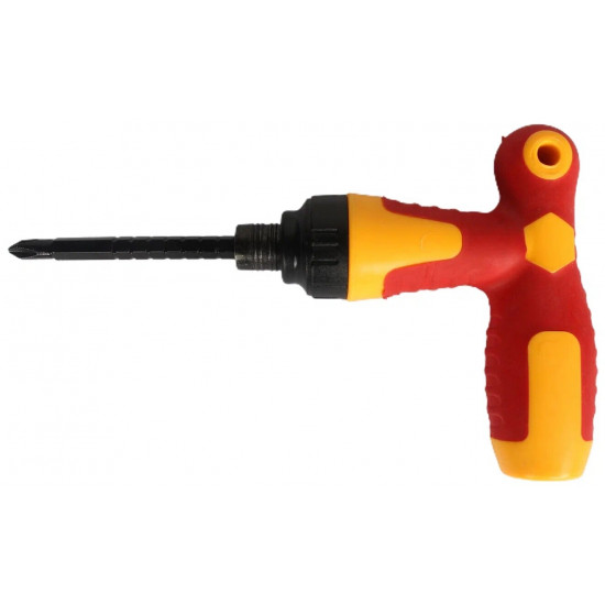 Tournevis combiné en T avec cliquet télescopique 110mm 0846A Tournevis combiné en T avec cliquet télescopique 110mm 0846A