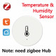 Capteur de température et d'humidité zigbee tuya IH-K009 compatible alexa et googleHome