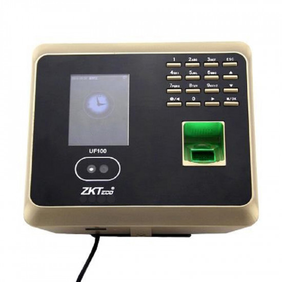 Pointeuse Biométrique avec empreinte et reconnaissance faciale ZKTCO UF100Plus avec écran tactile et fonction wifi zktco UF100plus