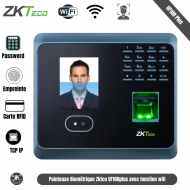 Pointeuse Biométrique avec empreinte et reconnaissance faciale ZKTCO UF100Plus avec écran tactile et fonction wifi zktco UF100plus