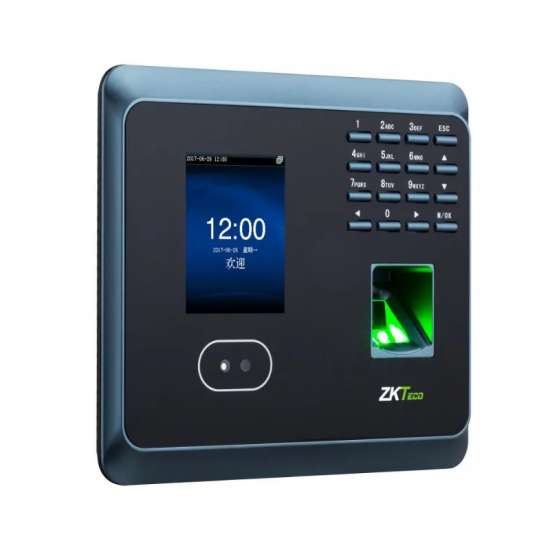 Pointeuse Biométrique avec empreinte et reconnaissance faciale ZKTCO UF100Plus avec écran tactile et fonction wifi zktco UF100plus