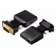 Adaptateur convertisseur HD 1080P VGA vers HDMI avec Audio Adaptateur convertisseur HD 1080P VGA vers HDMI avec Audio