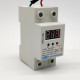 automatic reconnect over and under voltage protection protective device relay with Voltmeter voltage monitor 60 A 220 V automatic reconnect over and under voltage protection protective device relay with Voltmeter voltage monitor 60 A 220 V