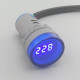 22MM TOMZN AC 60-500V LED Voltmeter voltage meter indicator pilot light 5 colours 22MM TOMZN AC 60-500V LED Voltmeter voltage meter indicator pilot light 5 colours