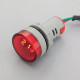 22MM TOMZN AC 60-500V LED Voltmeter voltage meter indicator pilot light 5 colours 22MM TOMZN AC 60-500V LED Voltmeter voltage meter indicator pilot light 5 colours