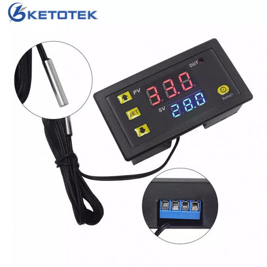Régulateur température W3230 12V Régulateur température W3230 12V