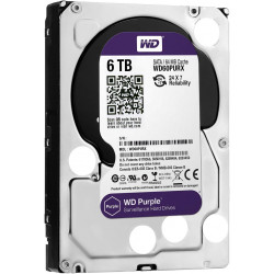 Disque dur interne pour la vidéo surveillance Western Digital - WD Purple 6To WD60PURX Disque dur interne pour la vidéo surveillance Western Digital - WD Purple 6To WD60PURX