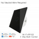 Interrupteur d'éclairage 1 voie intelligent WiFi RF433 sans fil neutre application tuya Interrupteur d'éclairage 1 voie intelligent WiFi RF433 sans fil neutre application tuya